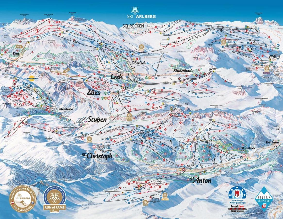 Golden Peak Daire Sankt Anton am Arlberg Dış mekan fotoğraf